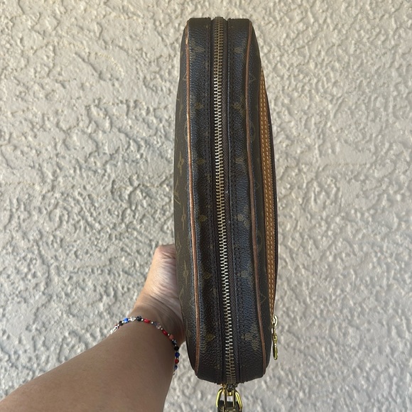 LOUIS VUITTON Marly Dragonne leather Monogram Brown Clutch Bag - Picture 6 of 16